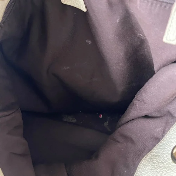 GUCCI GG Canvas Tote Bag Beige Gold - Picture 11 of 13